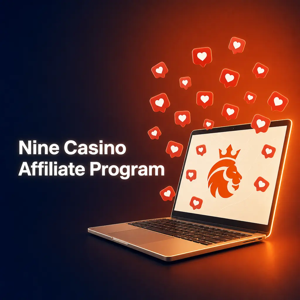 Nine Casino affiliate partner dashboard