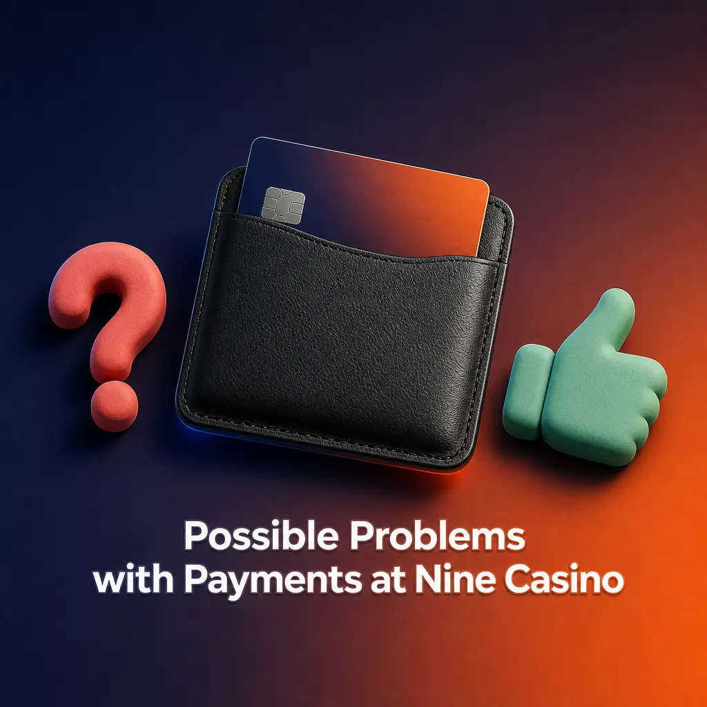 Payment troubleshooting at Nine Casino
