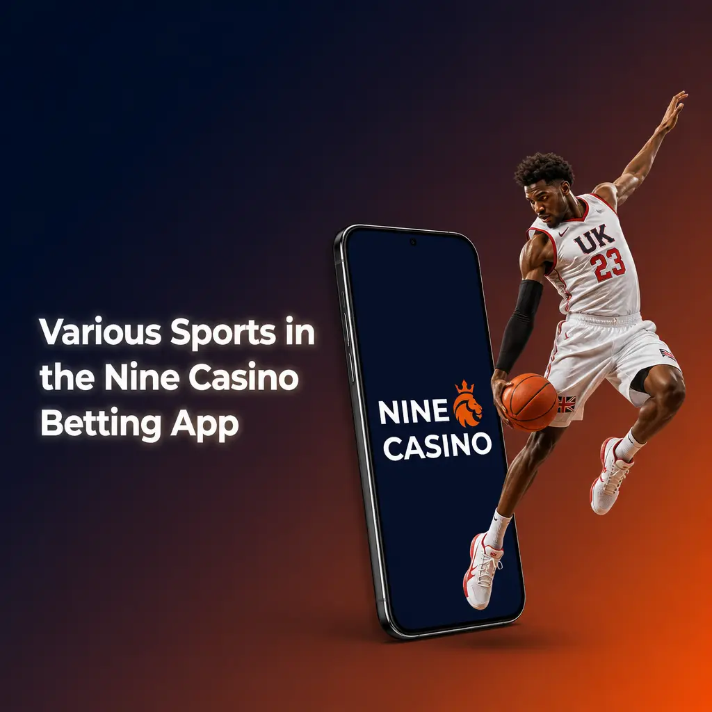 Sports betting options in the Nine Casino app