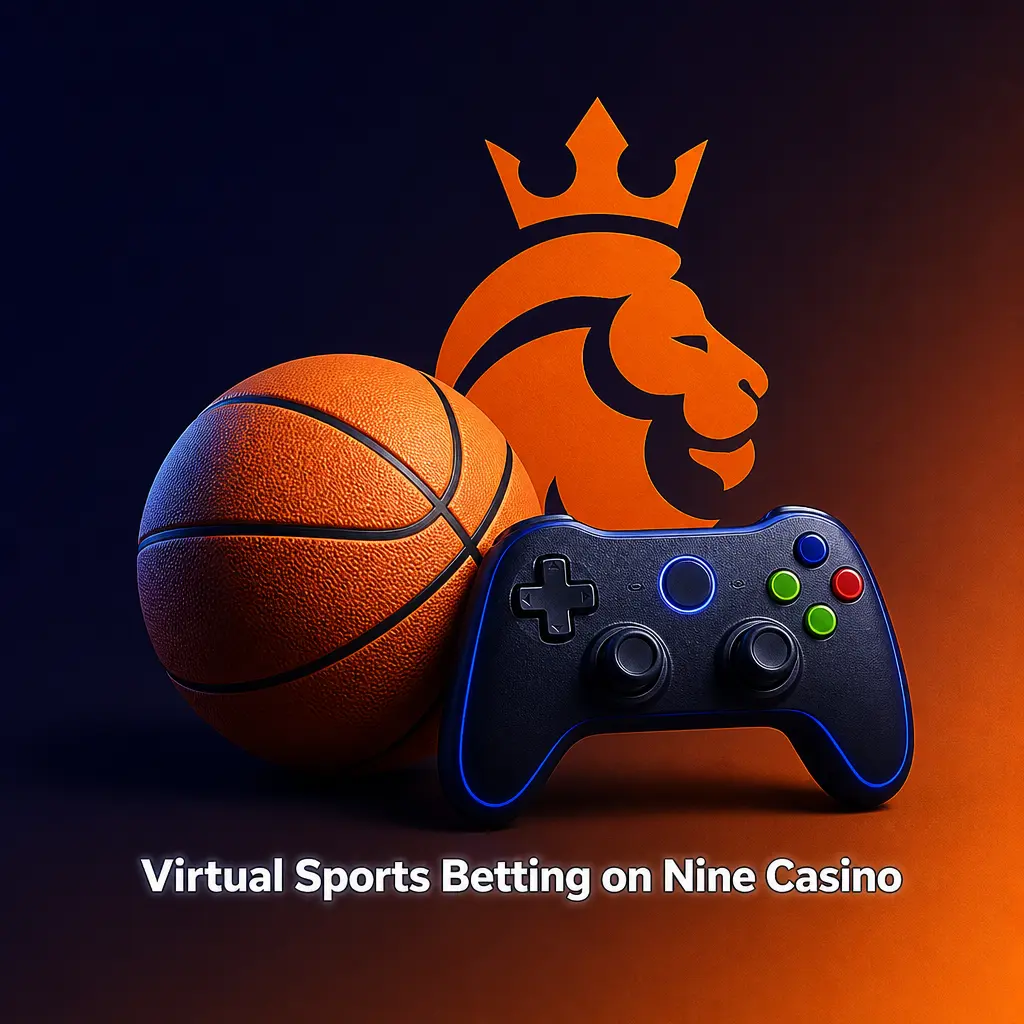 Virtual sports betting screen with live odds